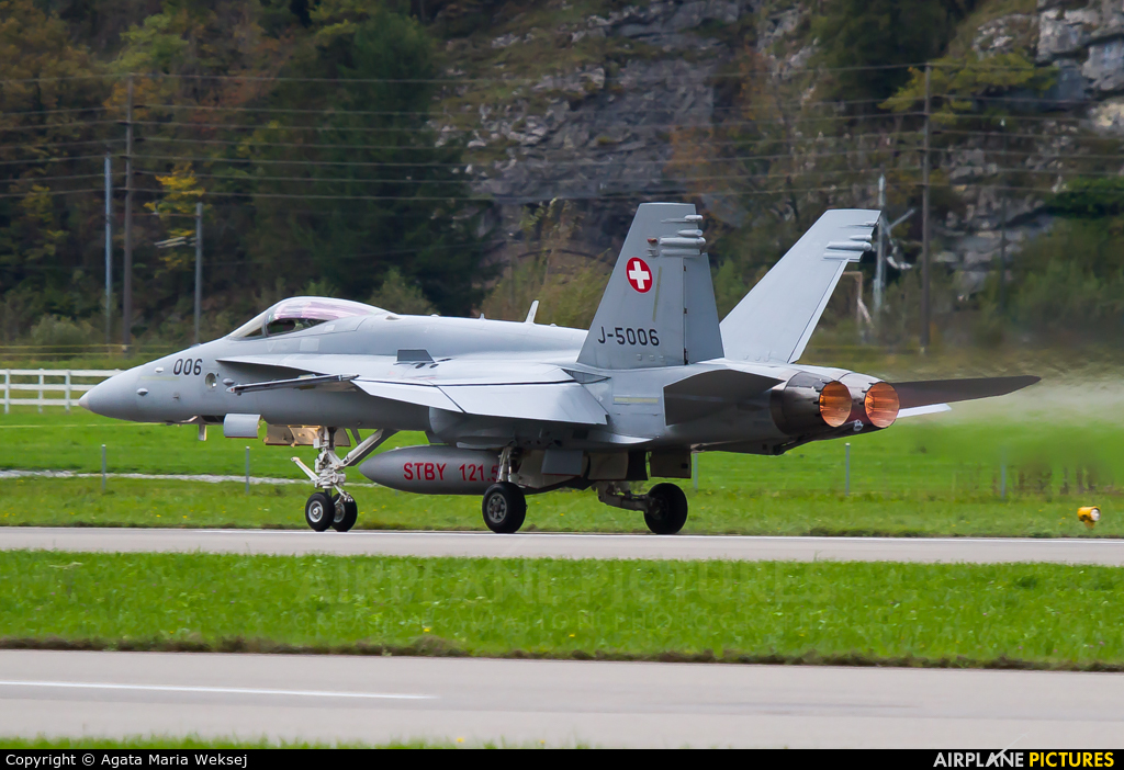 Switzerland - Air Force J-5006 aircraft at Meiringen