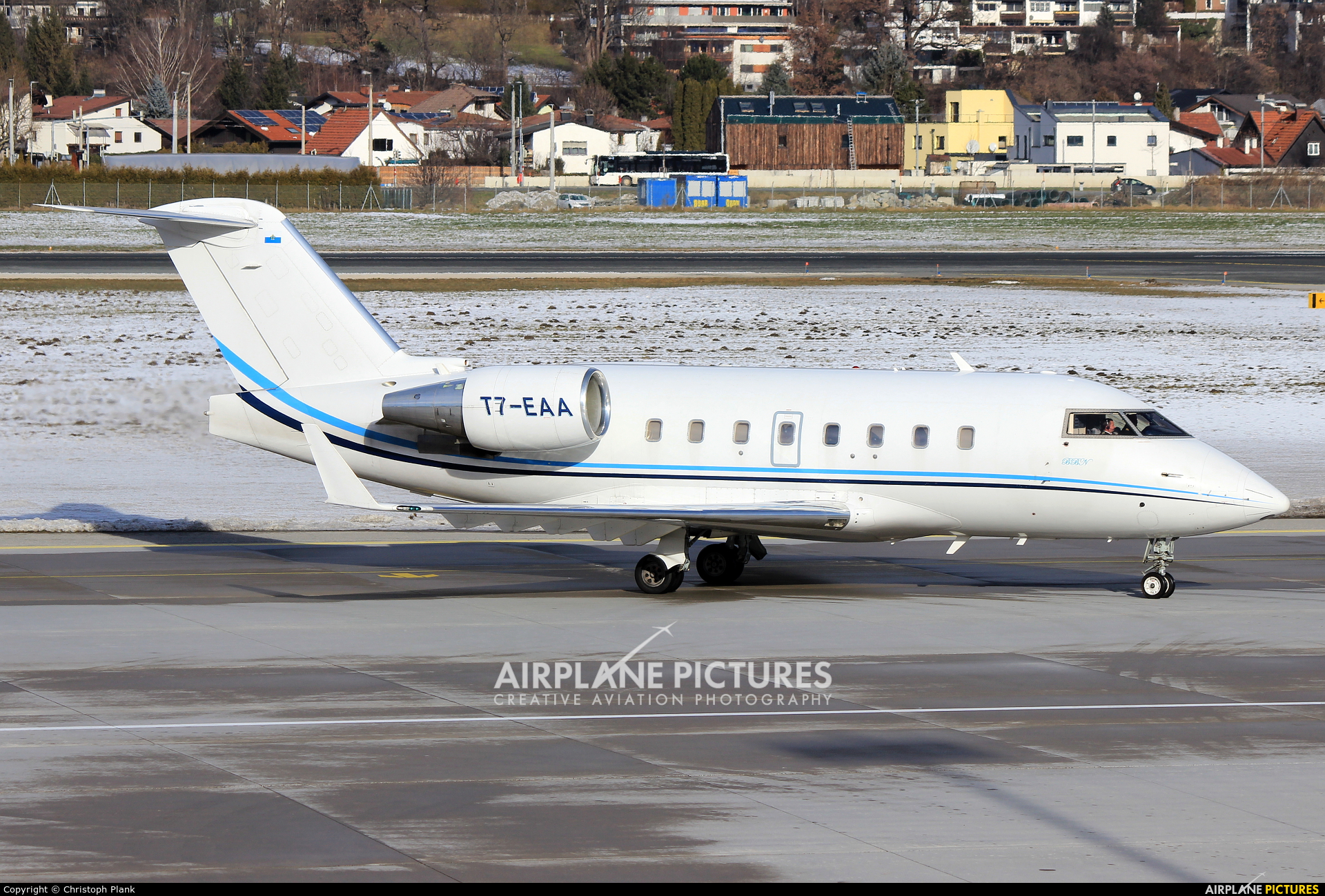 Jet Airlines T7-EAA aircraft at Innsbruck