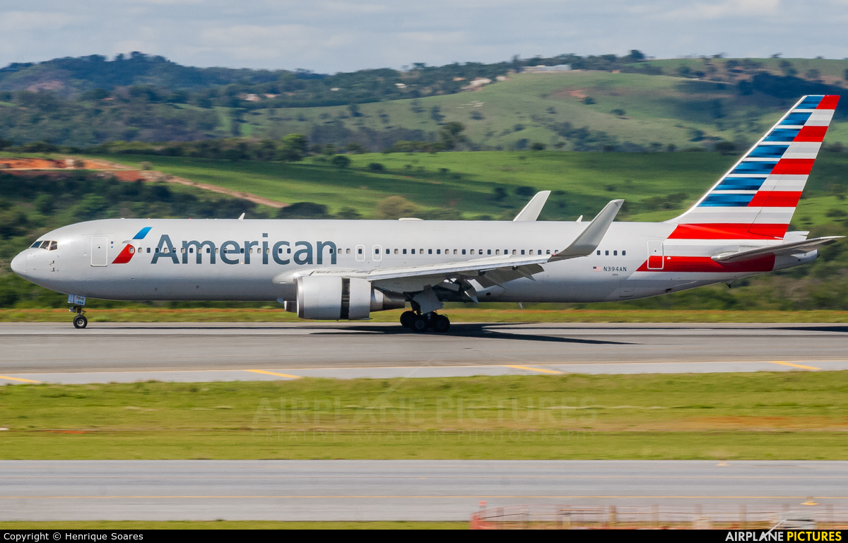 American Airlines N394AN aircraft at Belo Horizonte - Tancredo Neves