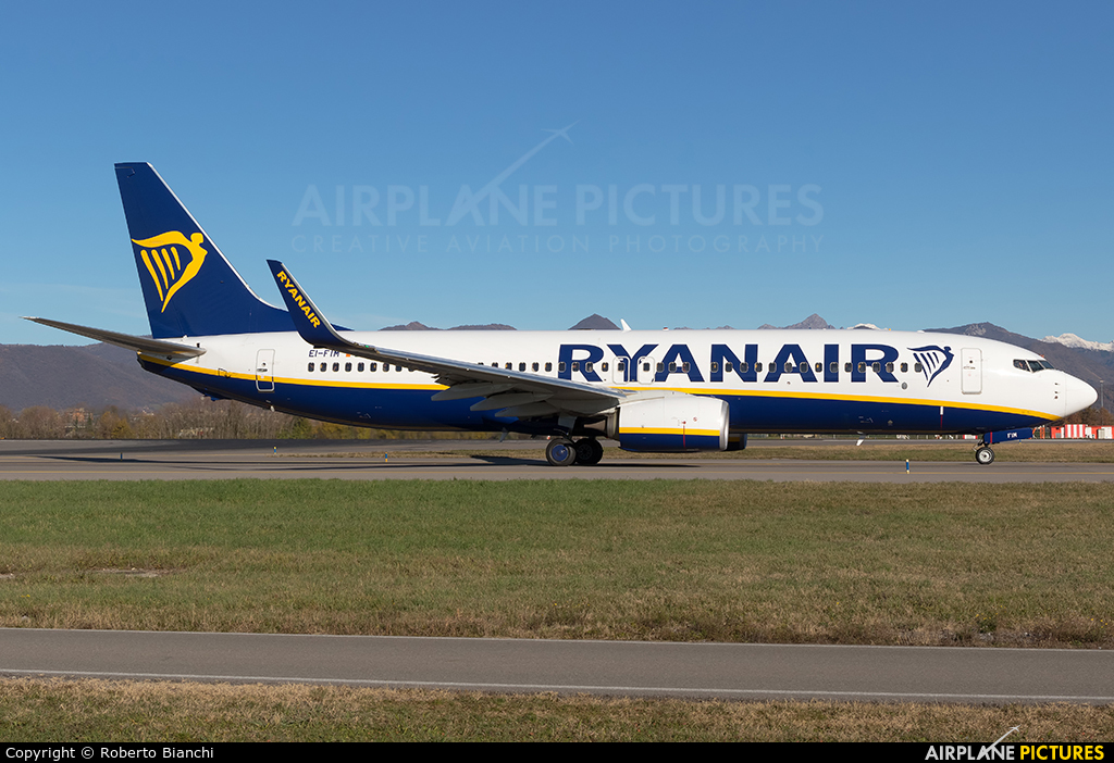 Ryanair EI-FIM aircraft at Bergamo - Orio al Serio