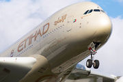 A6-APF - Etihad Airways Airbus A380 aircraft
