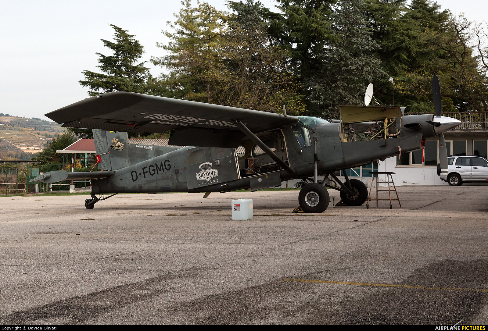 Private D-FGMG aircraft at Verona - Boscomantico