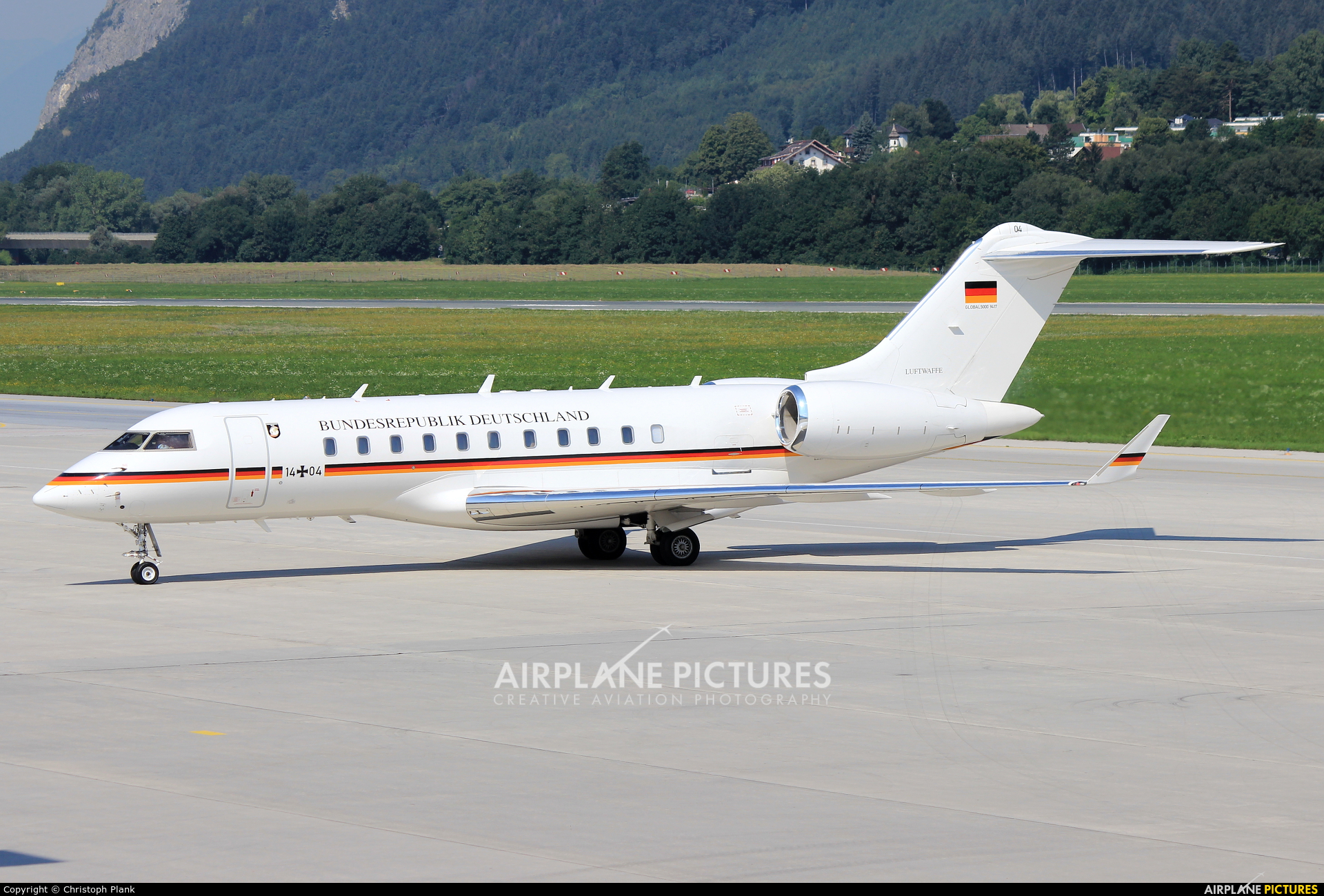 Germany - Air Force 14-04 aircraft at Innsbruck