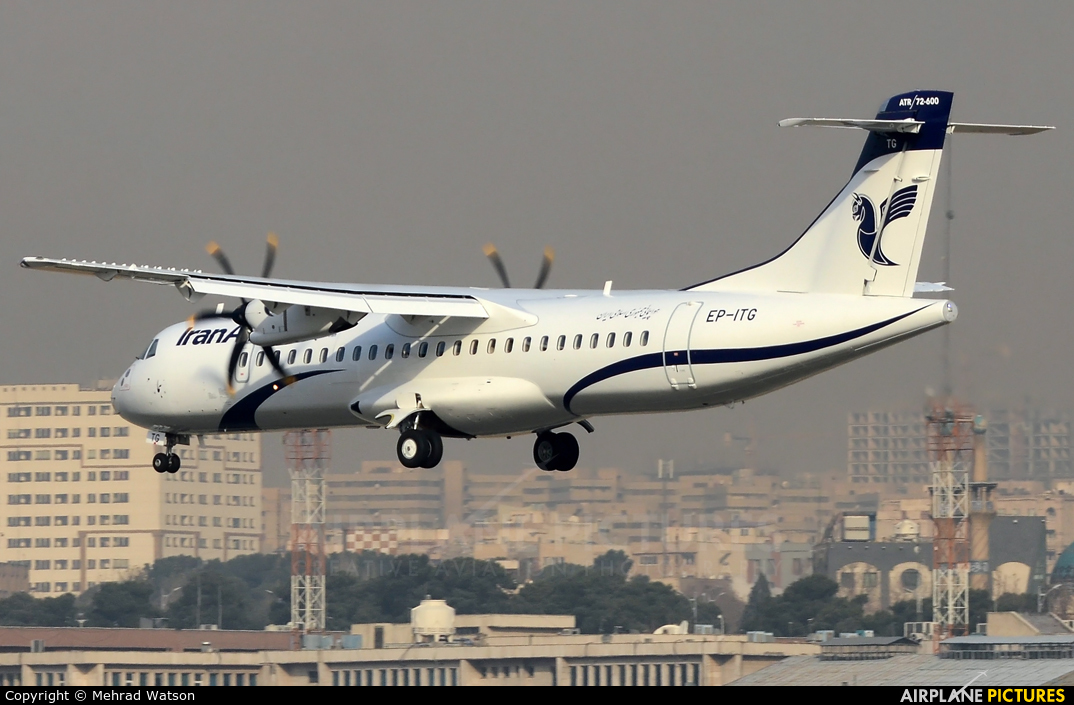 Iran Air EP-ITG aircraft at Tehran - Mehrabad Intl