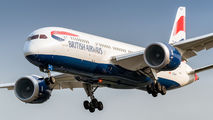 G-ZBJF - British Airways Boeing 787-8 Dreamliner aircraft