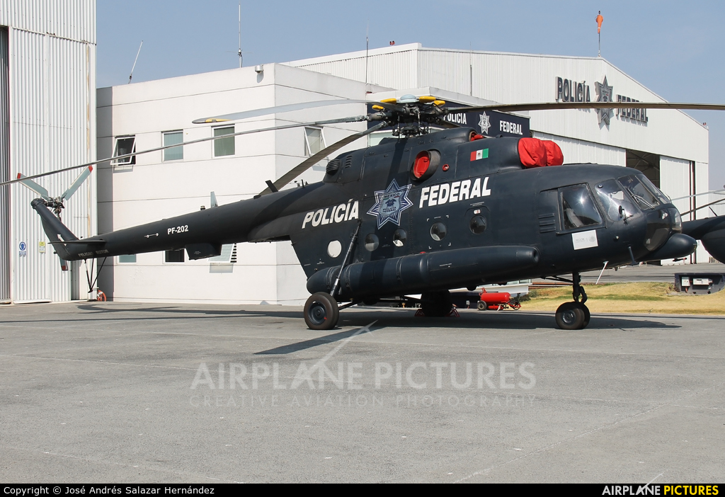 Mexico - Police PF-202 aircraft at Off Airport - Mexico