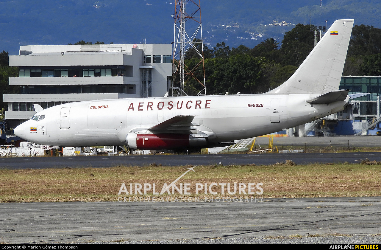 Aerosucre HK5026 aircraft at Guatemala - La Aurora