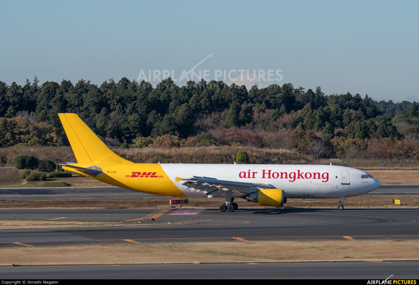Air Hong Kong B-LDG aircraft at Tokyo - Narita Intl