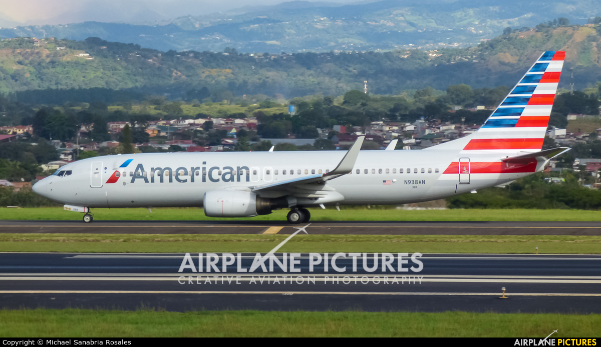 American Airlines N938AN aircraft at San Jose - Juan Santamaría Intl
