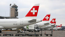 HB-JLR - Swiss Airbus A320 aircraft