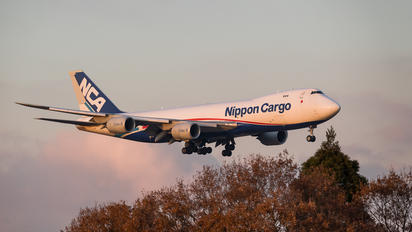 JA13KZ - Nippon Cargo Airlines Boeing 747-8F