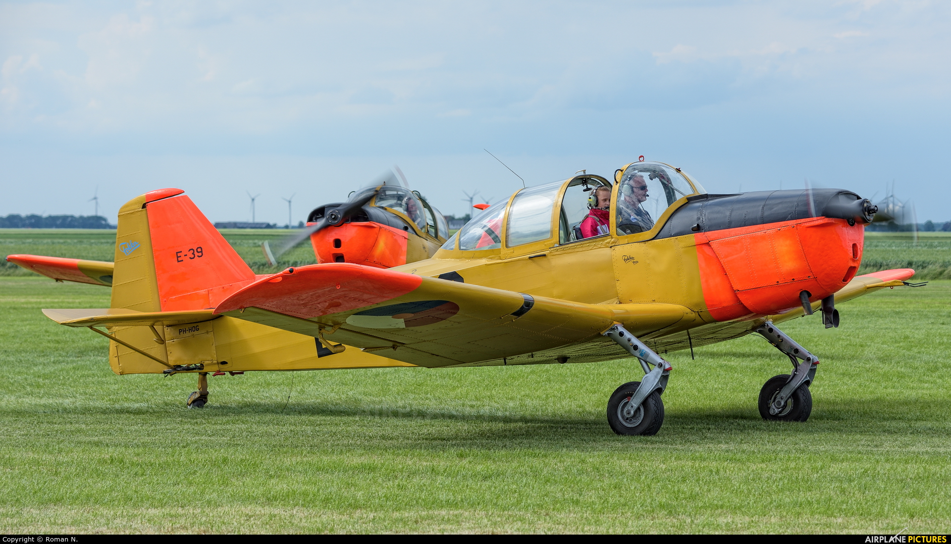 Fokker Four Foundation PH-HOG aircraft at Oostwold