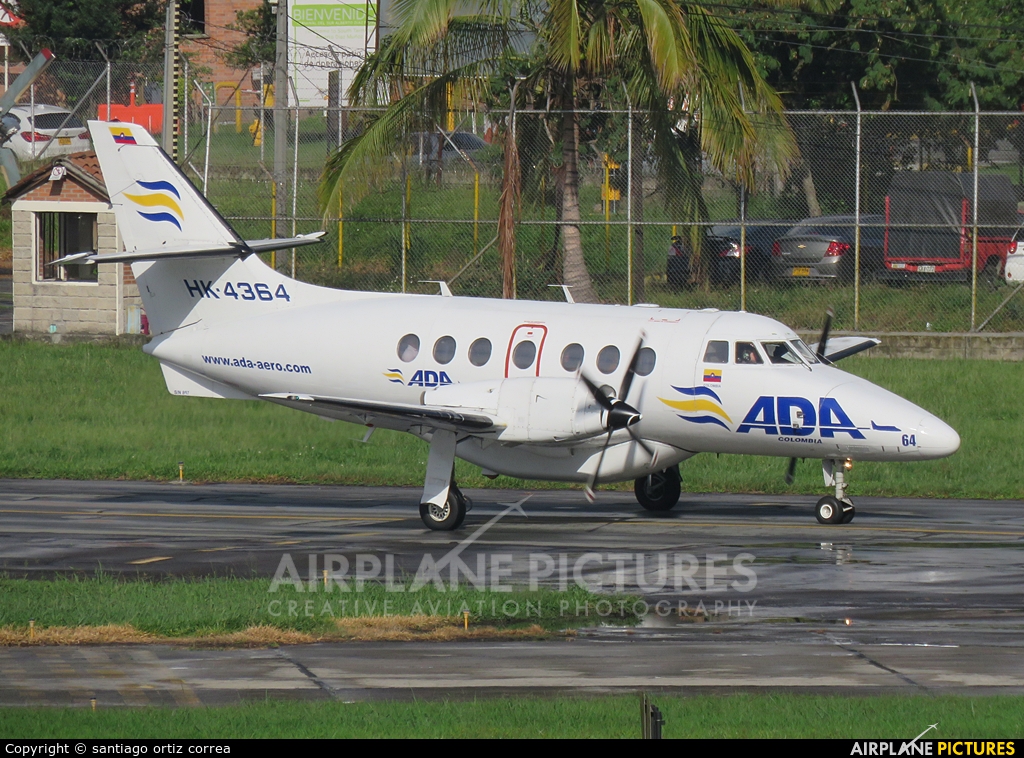 ADA Aerolinea de Antioquia HK-4364 aircraft at Medellin - Olaya Herrera