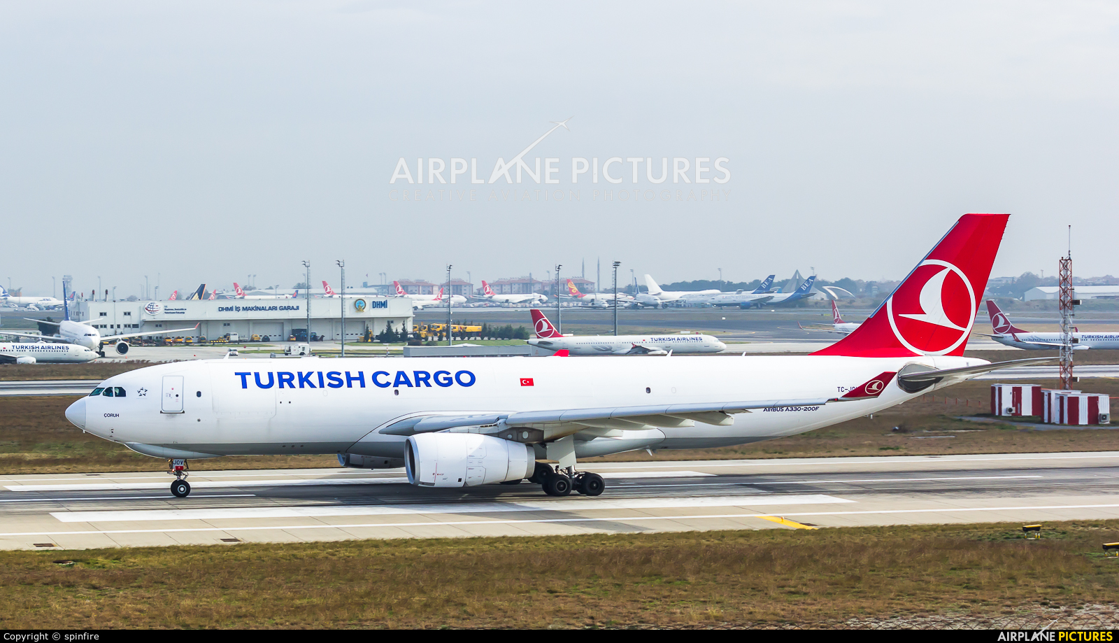 Turkish Cargo TC-JOV aircraft at Istanbul - Ataturk