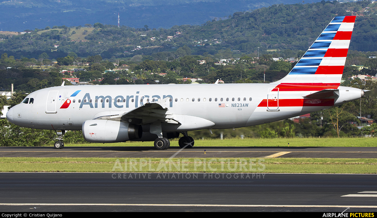 American Airlines N823AW aircraft at San Jose - Juan Santamaría Intl