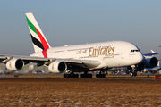 A6-EUK - Emirates Airlines Airbus A380 aircraft