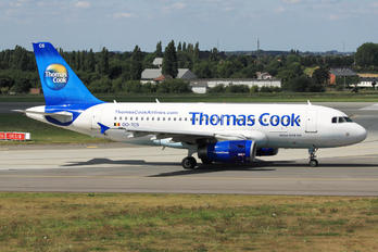 OO-TCS - Thomas Cook Belgium Airbus A319
