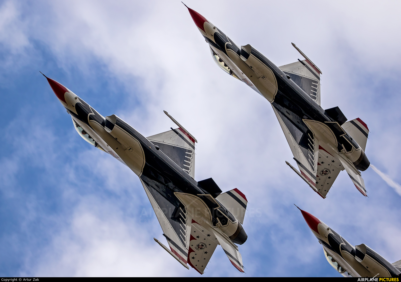 USA - Air Force : Thunderbirds 87-0319 aircraft at Fairford