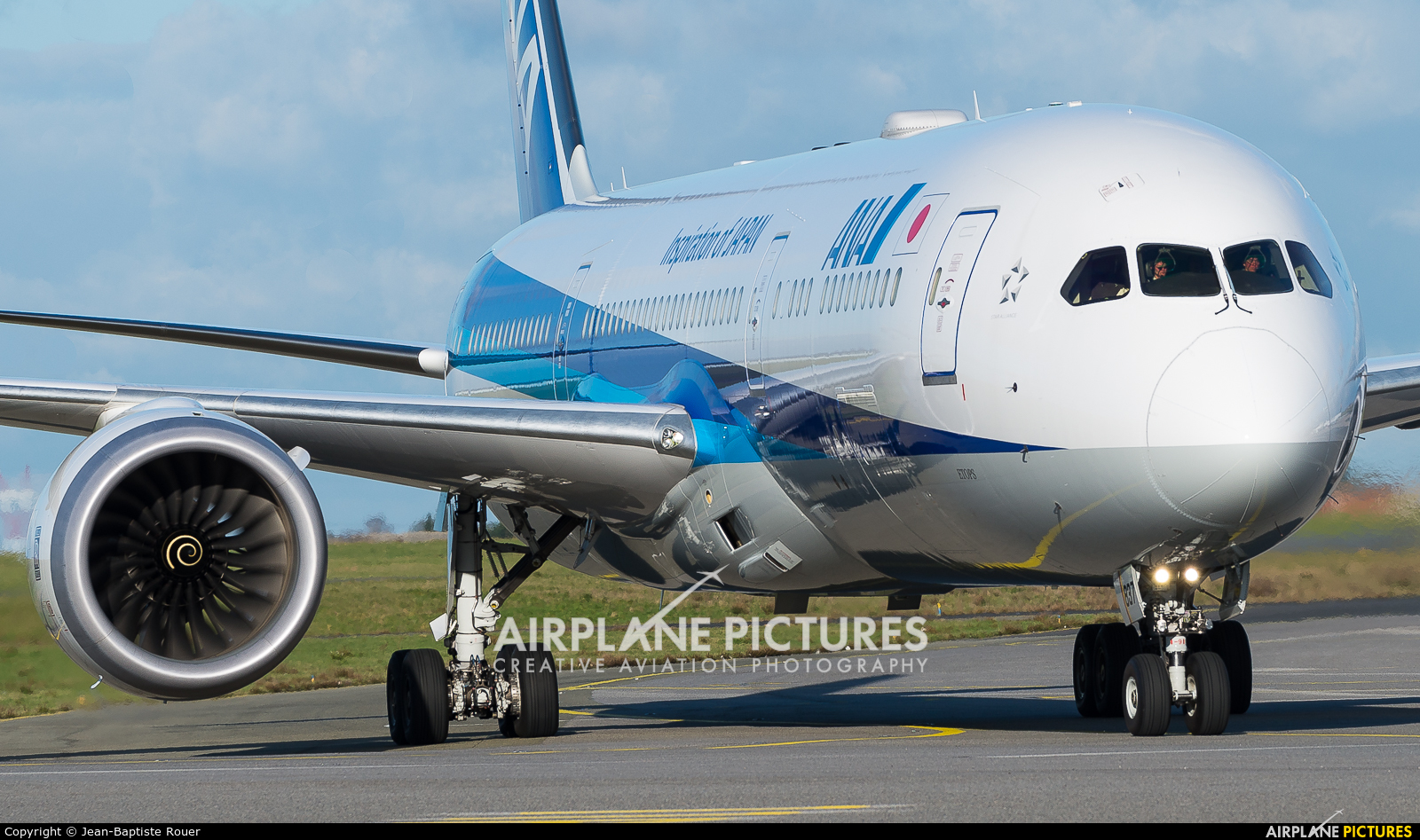 ANA - All Nippon Airways JA837A aircraft at Paris - Charles de Gaulle