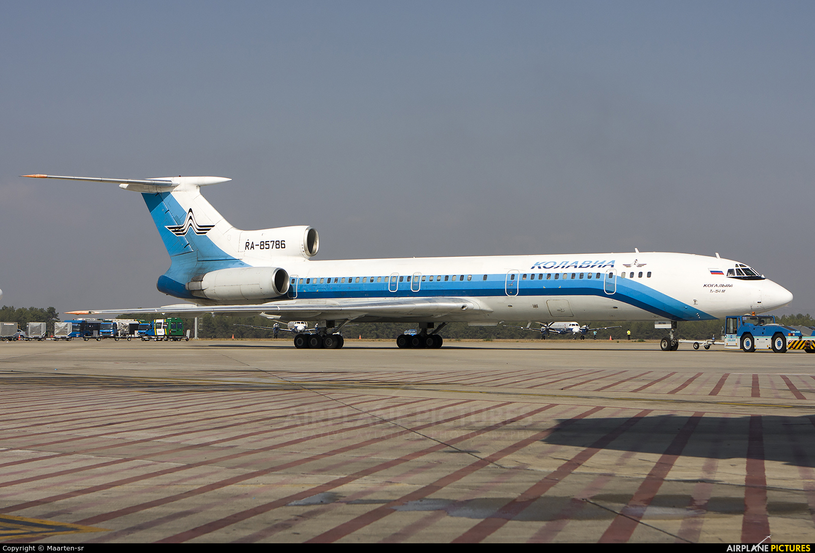 Kolavia RA-85786 aircraft at Antalya