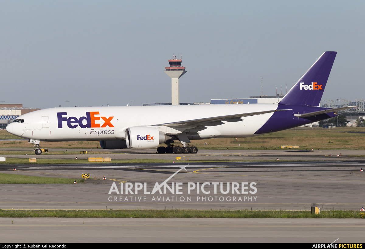 FedEx Federal Express N892FD aircraft at Frankfurt