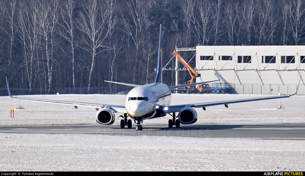 Ryanair EI-FTL aircraft at Rzeszów-Jasionka 