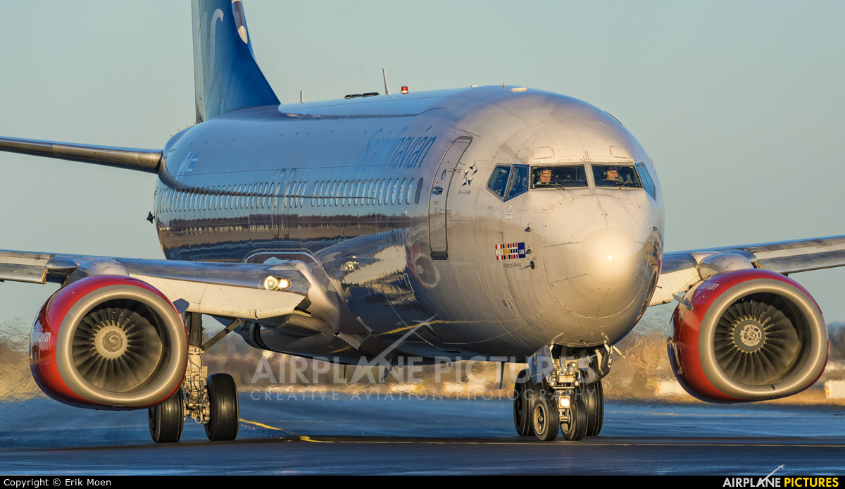 SAS - Scandinavian Airlines LN-RCN aircraft at Oslo - Gardermoen