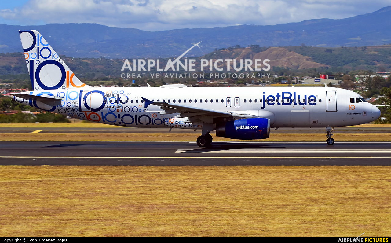 JetBlue Airways N569JB aircraft at San Jose - Juan Santamaría Intl