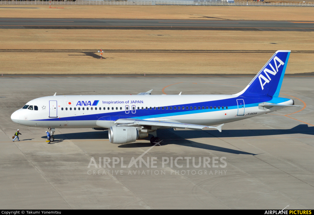 ANA - All Nippon Airways JA8654 aircraft at Sendai
