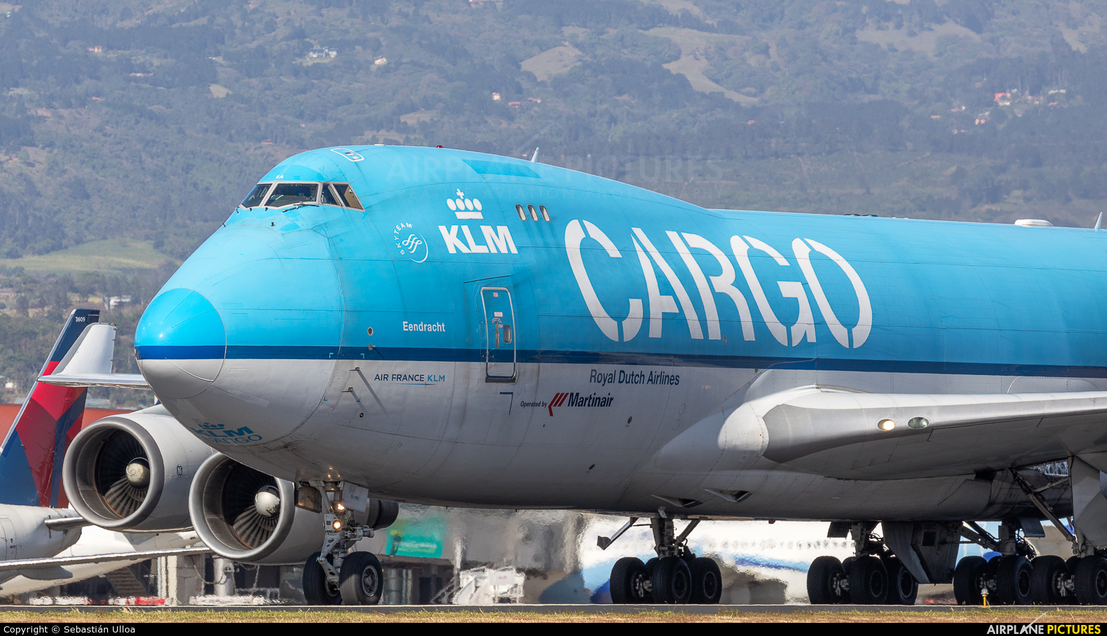KLM Cargo PH-CKA aircraft at San Jose - Juan Santamaría Intl
