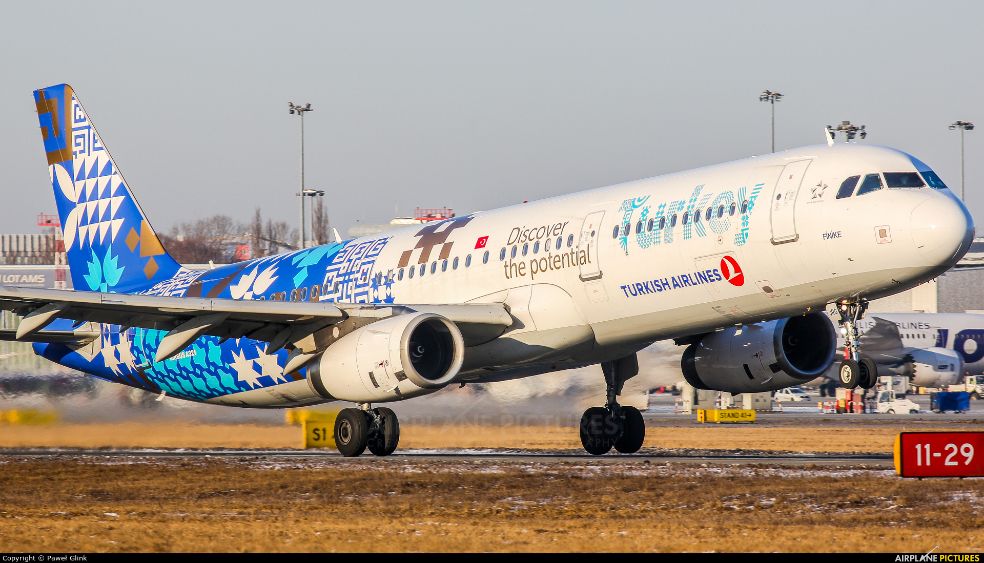 Turkish Airlines TC-JRG aircraft at Warsaw - Frederic Chopin