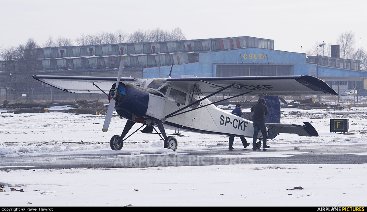 Aeroklub Krakowski SP-CKF aircraft at Krosno