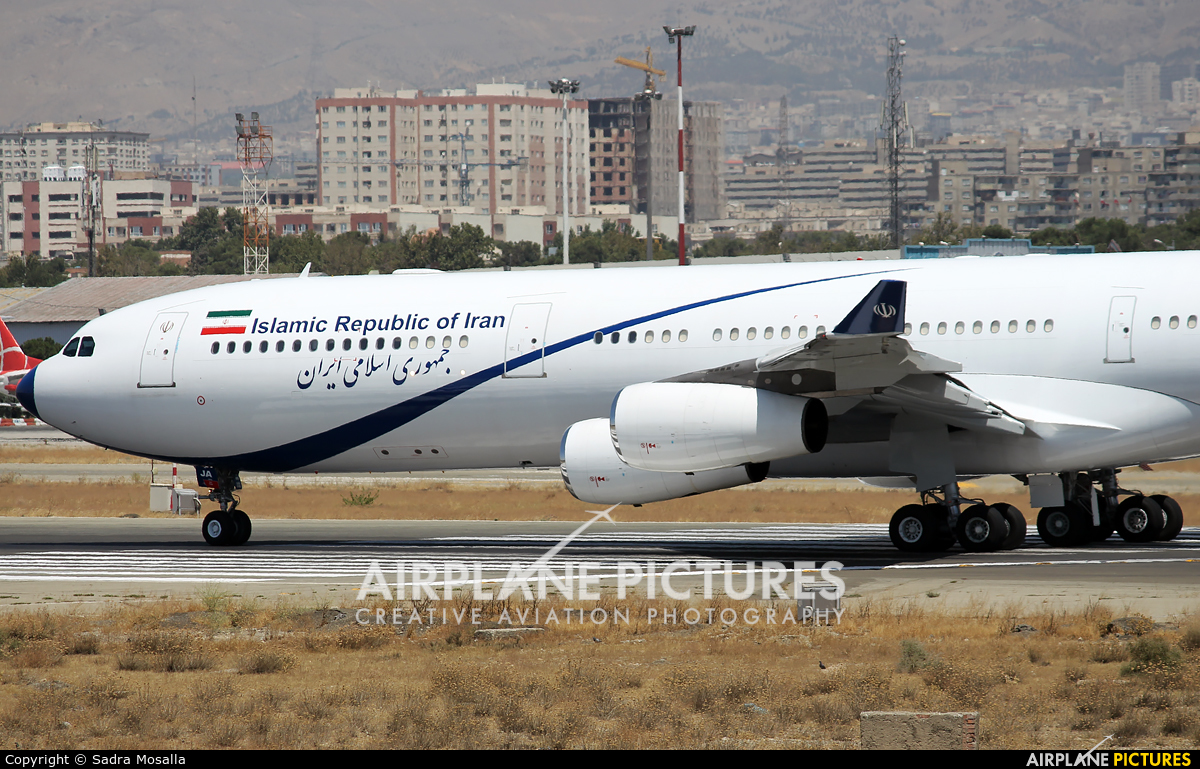 Iran - Government EP-AJA aircraft at Tehran - Mehrabad Intl