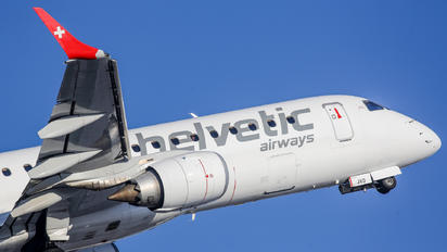 HB-JVO - Helvetic Airways Embraer ERJ-190 (190-100)
