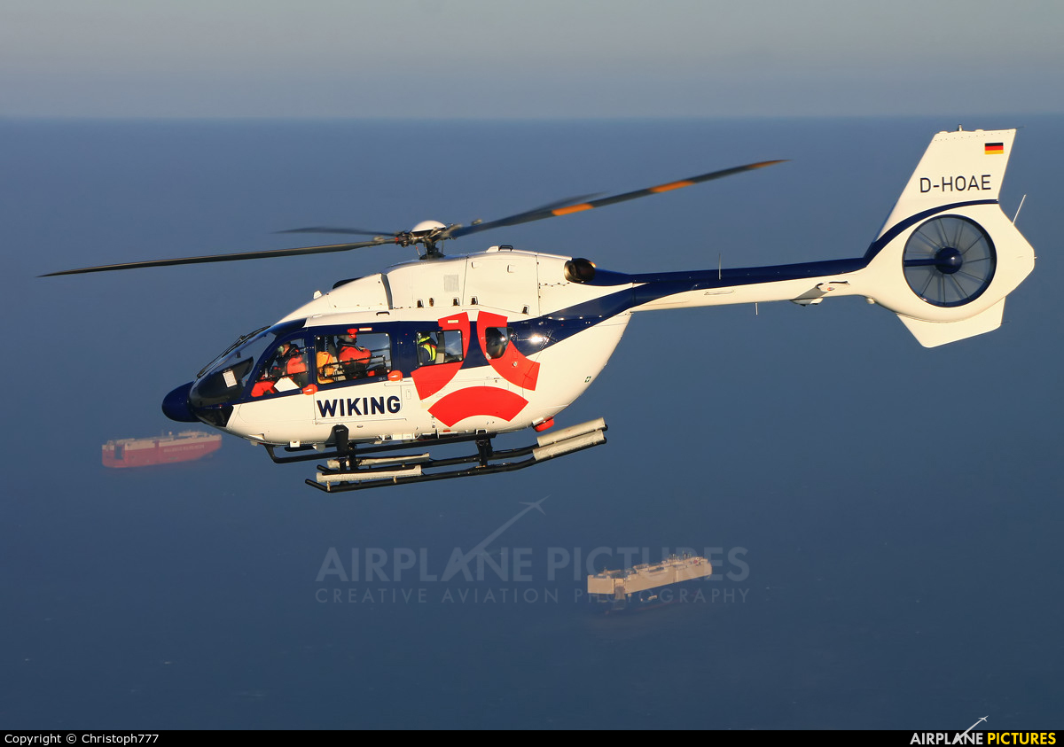 Wiking Helicopter Service D-HOAE aircraft at Off Airport - Germany