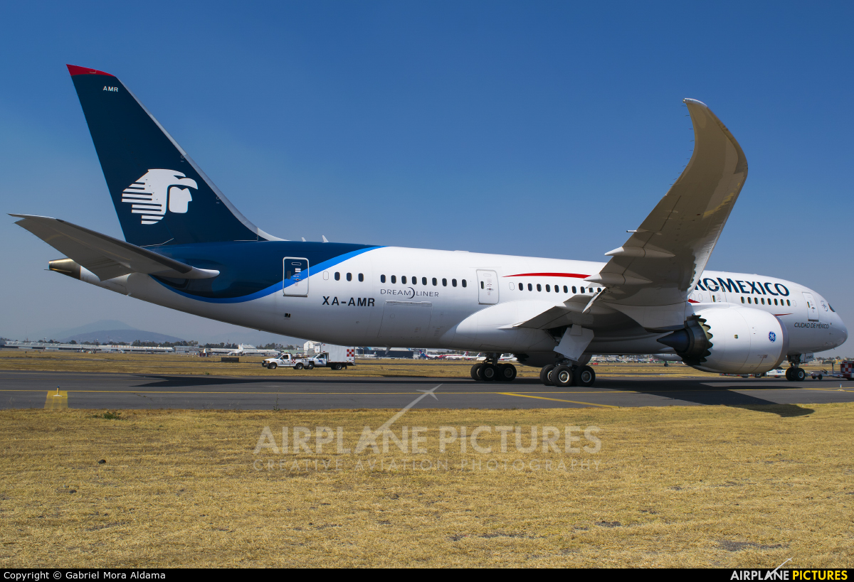 Aeromexico XA-AMR aircraft at Mexico City - Licenciado Benito Juarez Intl
