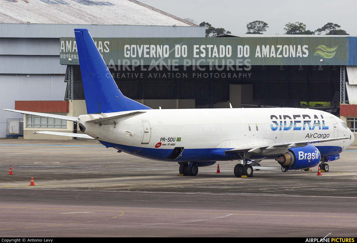 Sideral Air Cargo PR-SDU aircraft at Manaus - Eduardo Gomes