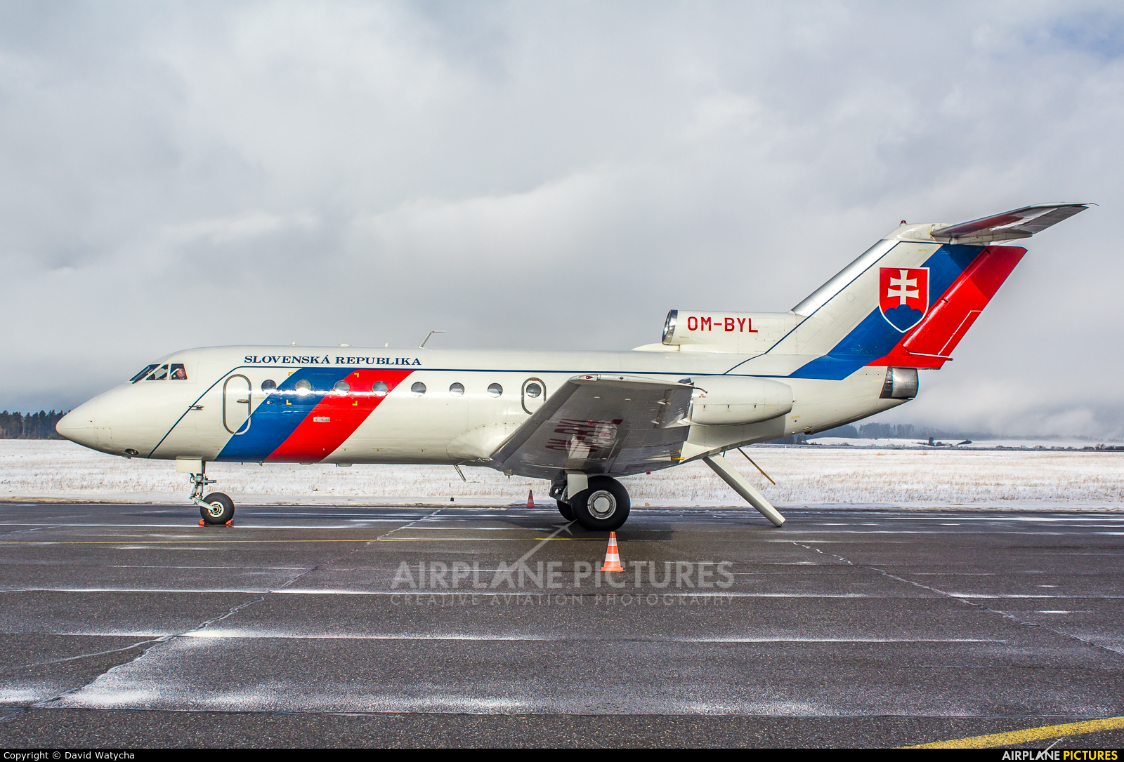 Slovakia - Government OM-BYL aircraft at Poprad - Tatry
