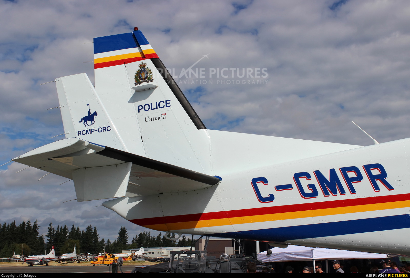 Canada-Royal Canadian Mounted Police C-GMPR aircraft at Abbotsford, BC
