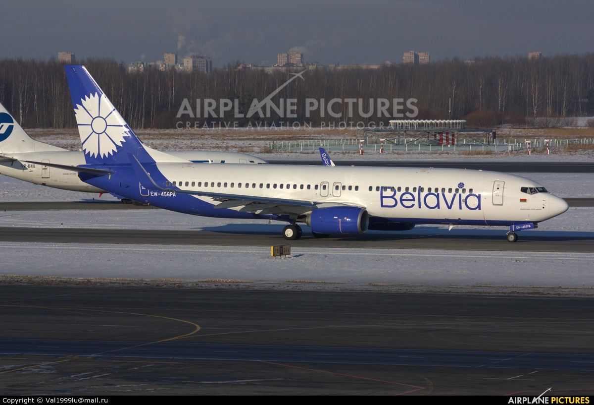 Belavia EW-456PA aircraft at St. Petersburg - Pulkovo