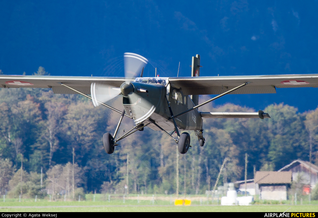 Switzerland - Air Force V-632 aircraft at Meiringen