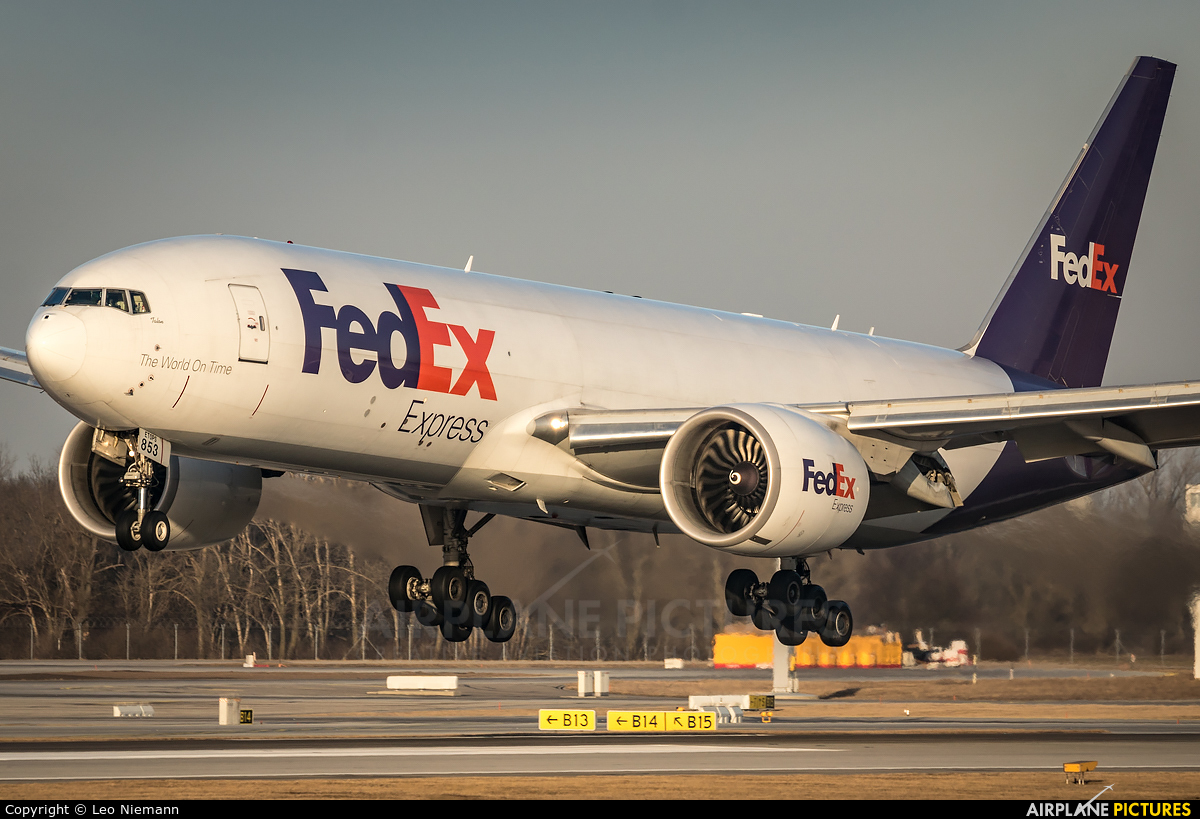 FedEx Federal Express N853FD aircraft at Munich