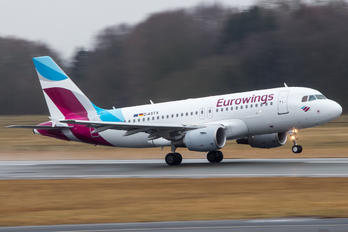 D-ASTX - Eurowings Airbus A319