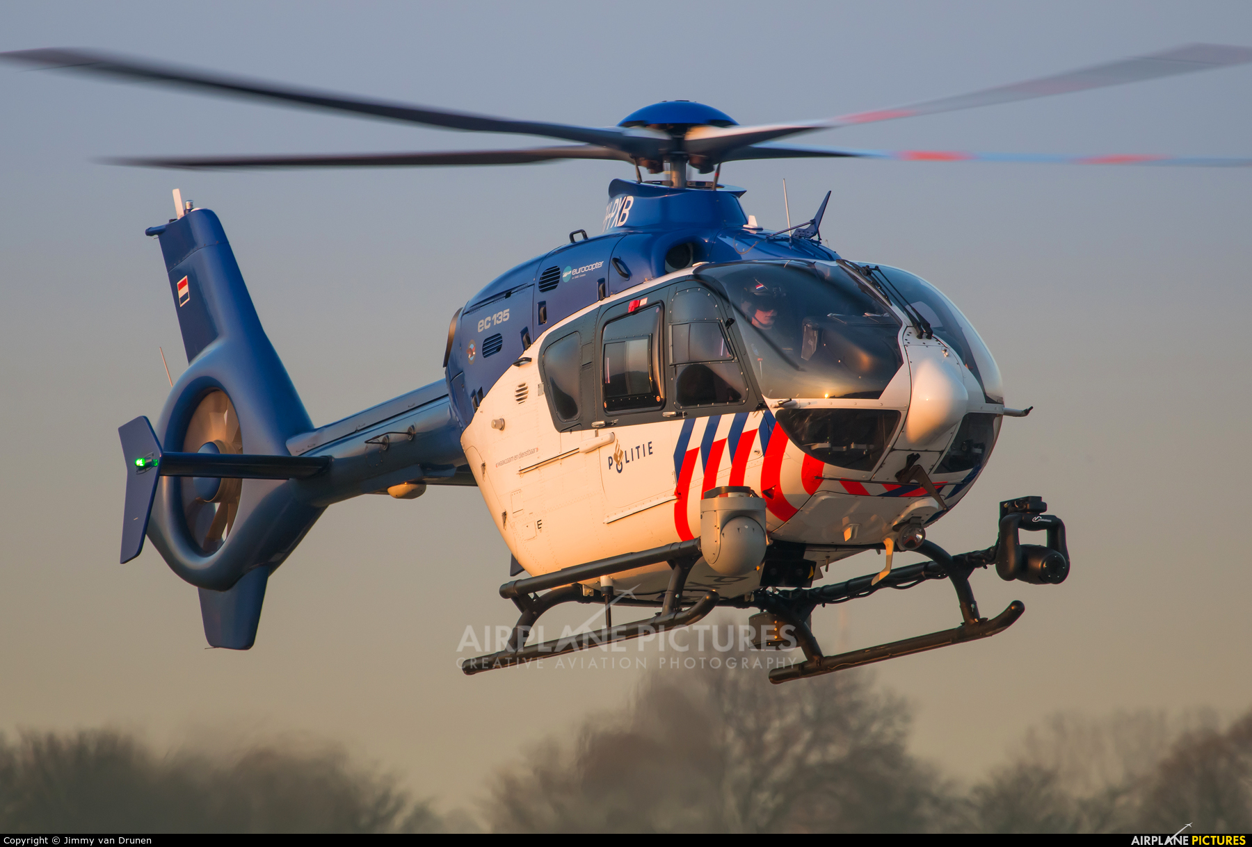Netherlands - Police PH-PXB aircraft at Rotterdam