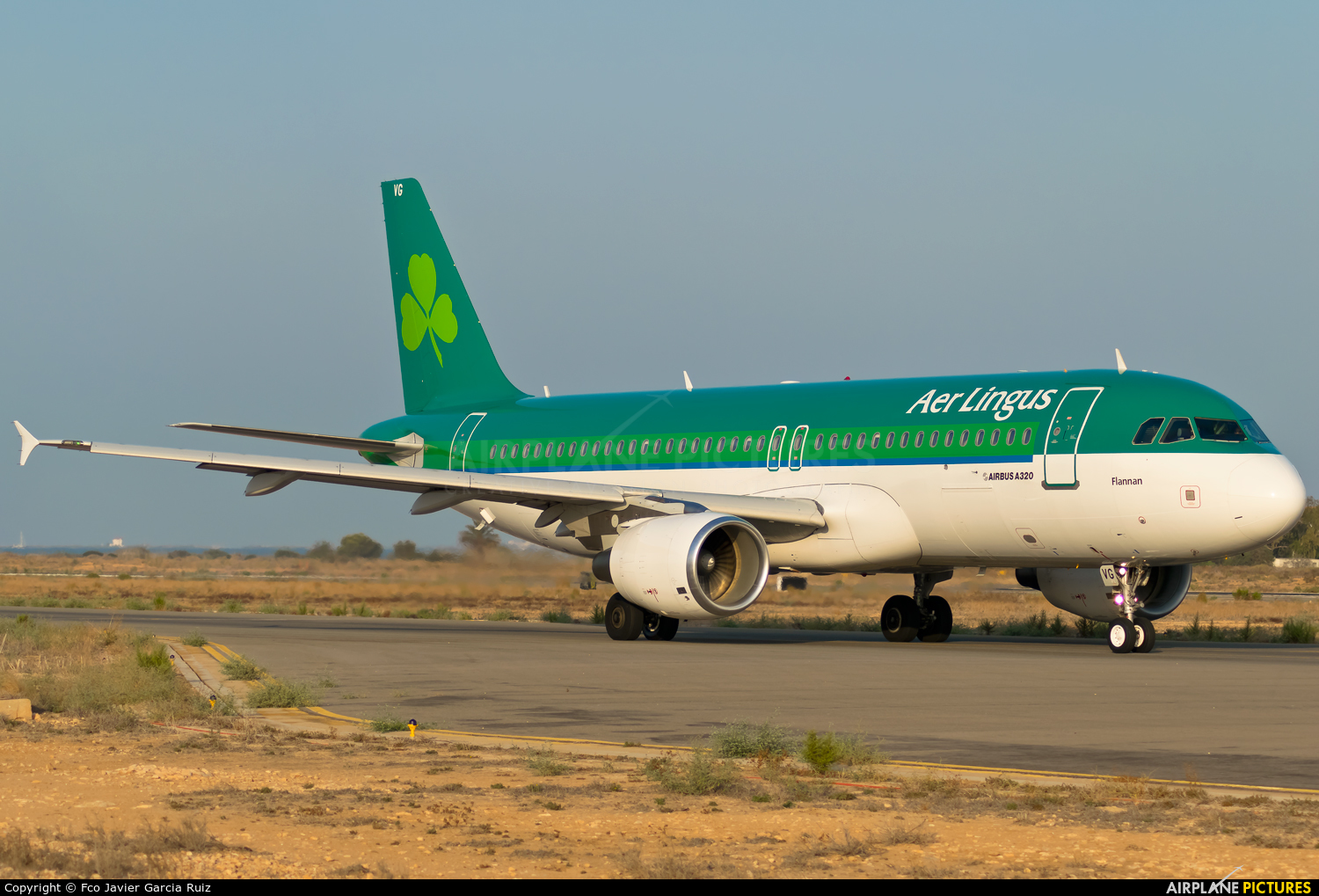 Aer Lingus EI-DVG aircraft at Murcia - San Javier