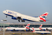 G-CIVZ - British Airways Boeing 747-400 aircraft