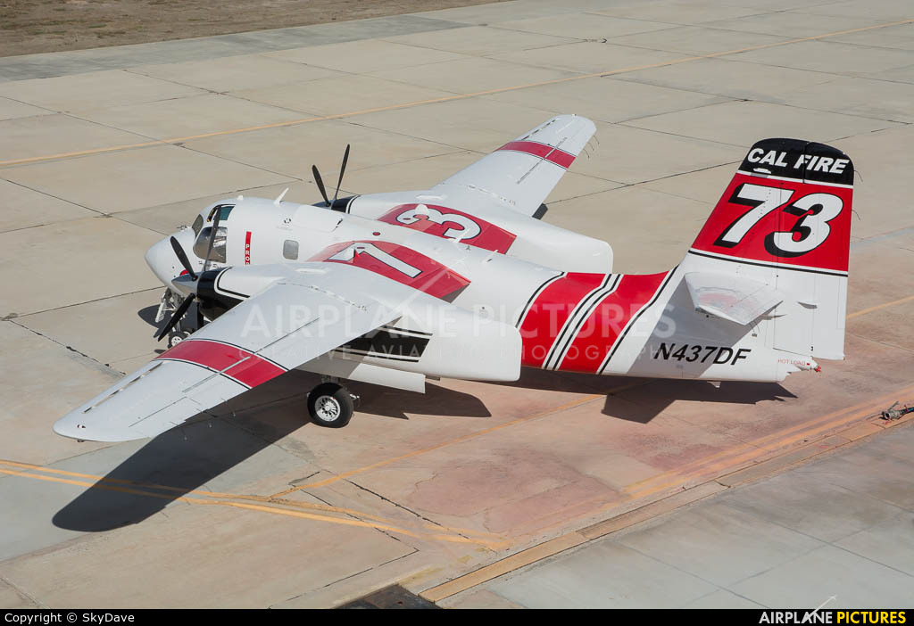 California - Dept. of Forestry &amp; Fire Protection N437DF aircraft at Hemet, CA