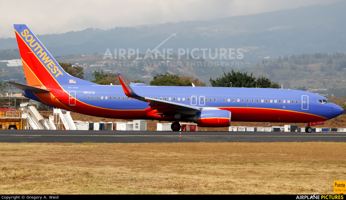 Southwest Airlines N8311Q aircraft at San Jose - Juan Santamaría Intl