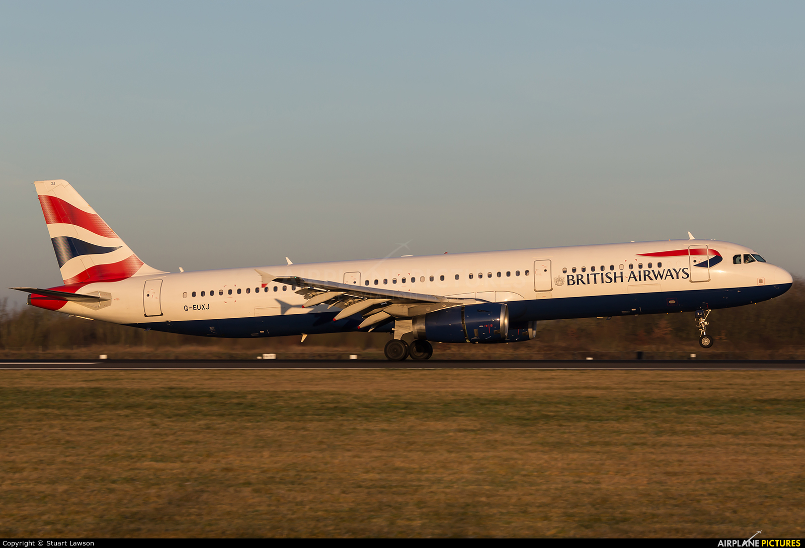 British Airways G-EUXJ aircraft at Manchester