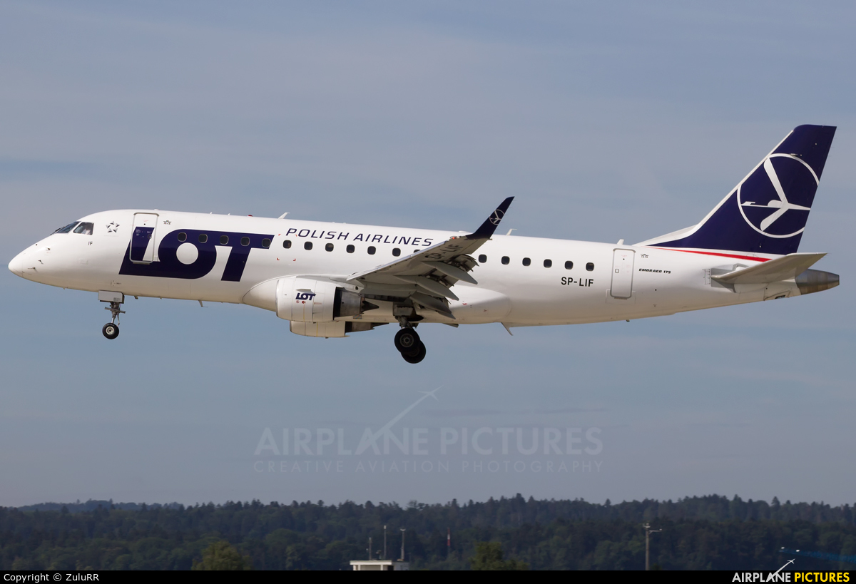 LOT - Polish Airlines SP-LIF aircraft at Zurich